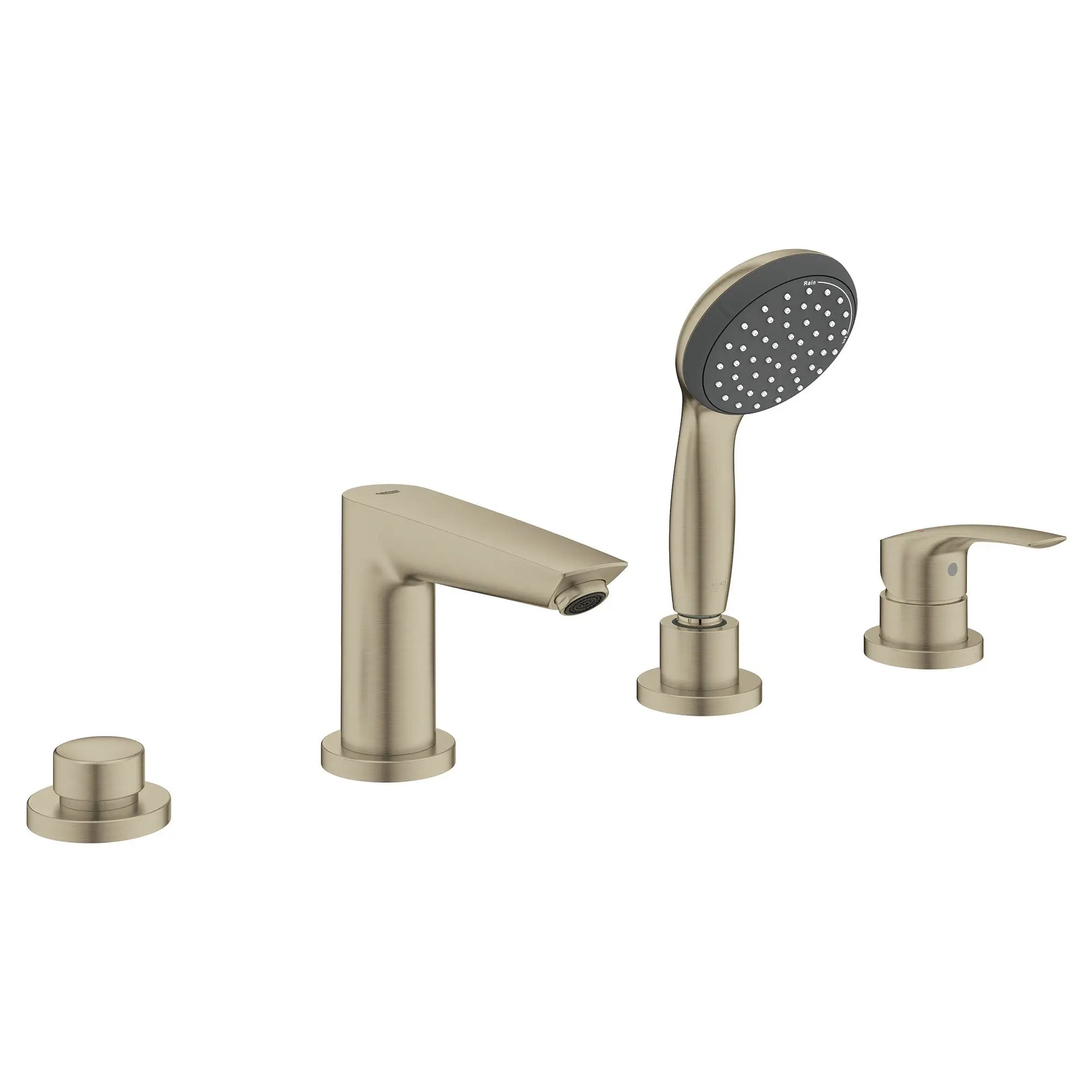 Grohe EUROSMART OHM BATH 4-H  Brushed Nickel 25245EN3 - Plumbing Market