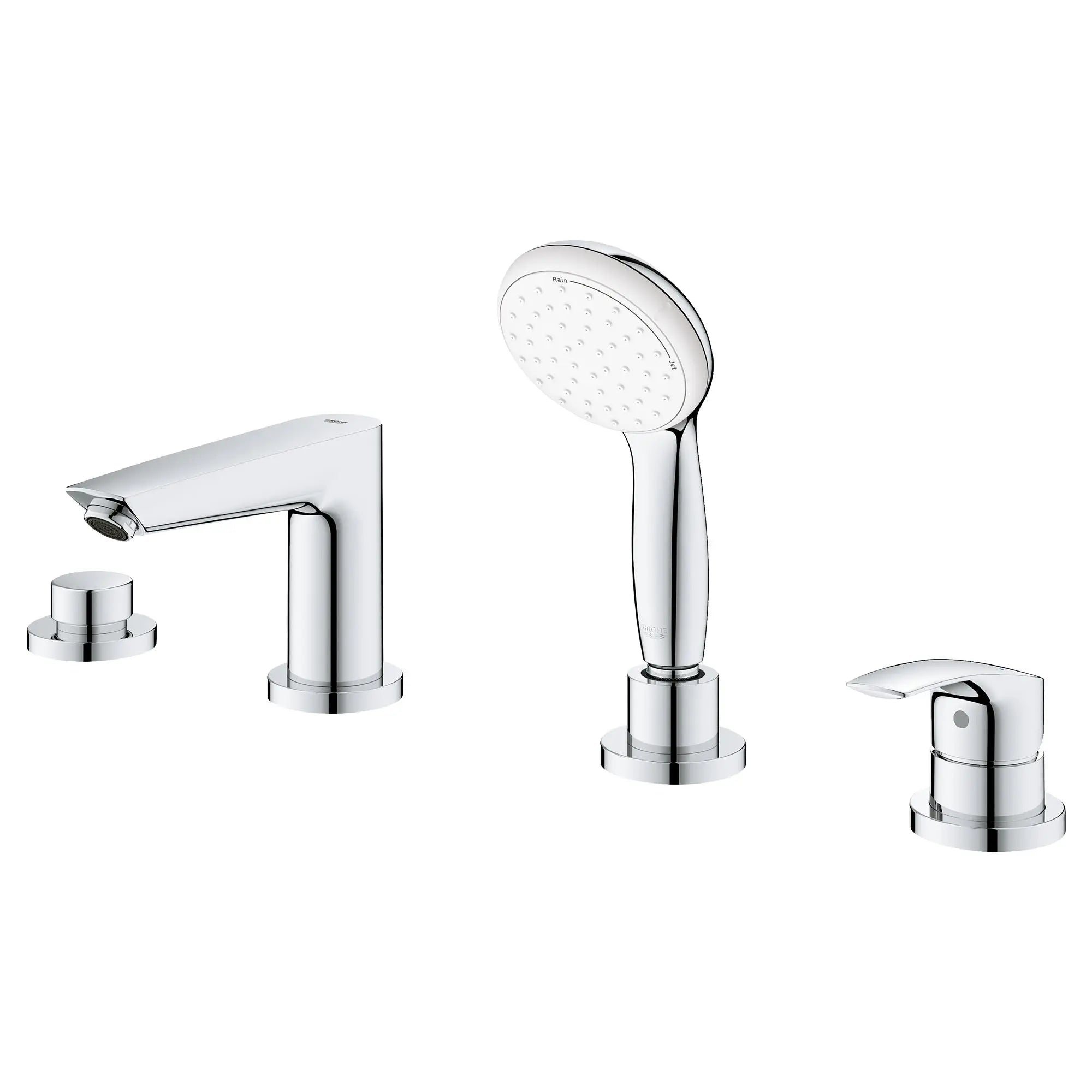 Grohe EUROSMART OHM BATH 4-H  Chrome 25245003 - Plumbing Market
