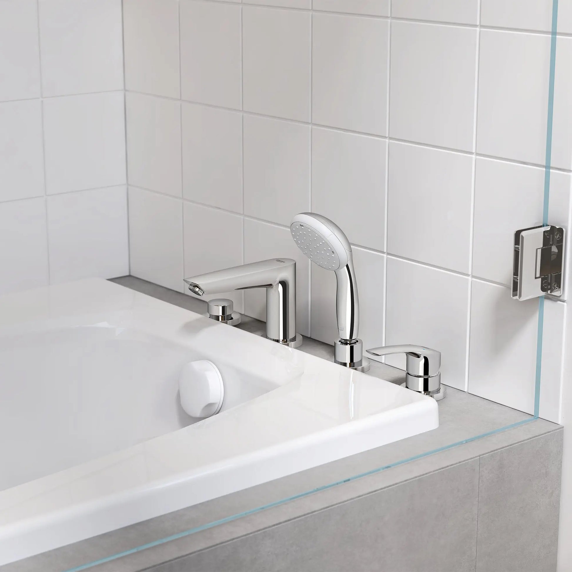 Grohe EUROSMART OHM BATH 4-H  Chrome 25245003 - Plumbing Market