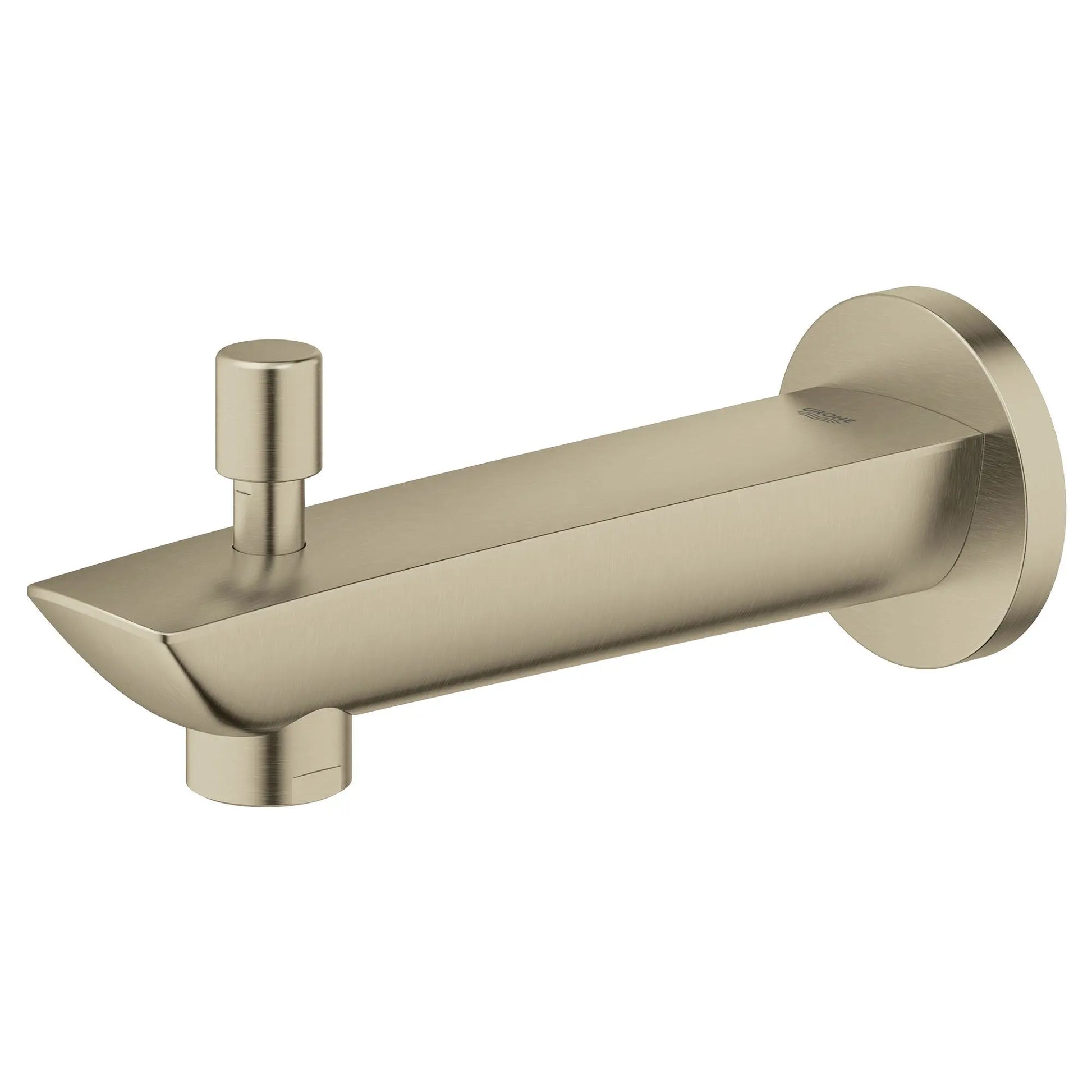 Grohe EUROSMART WALL SPOUT EXP +DIVERTER US  Brushed Nickel 13356EN3 - Plumbing Market