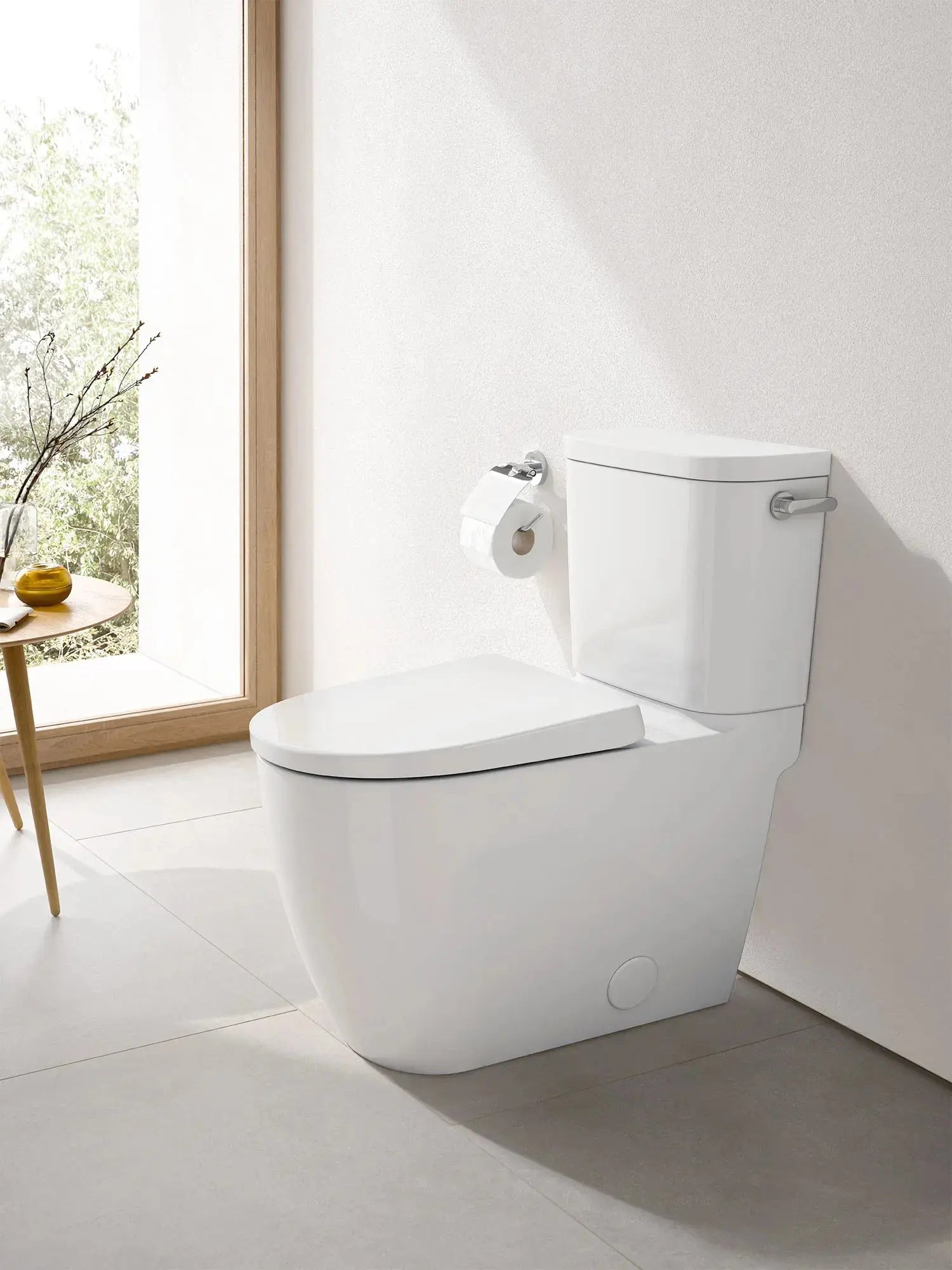 Grohe Essence 2-piece 4.8 Lpf (1.28 gpf) Right-Hand Trip Lever Elongated Toilet - Plumbing Market