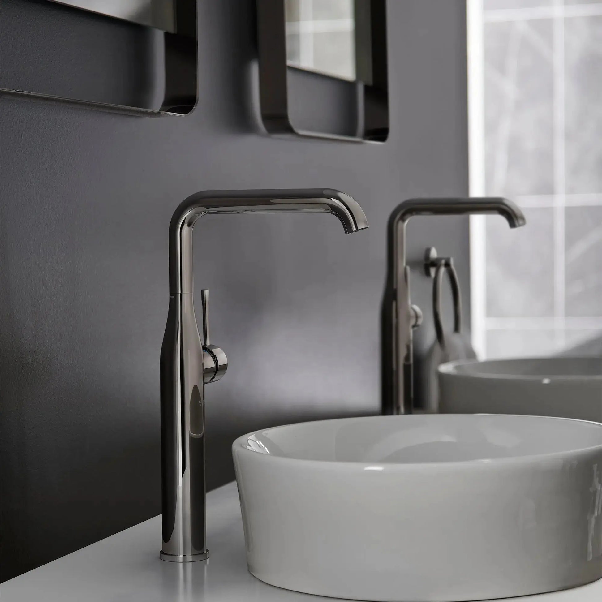 Grohe ESSENCE NEW OHM BASIN U-SP SMOOTH B. US  Hard Graphite 23538A0A - Plumbing Market