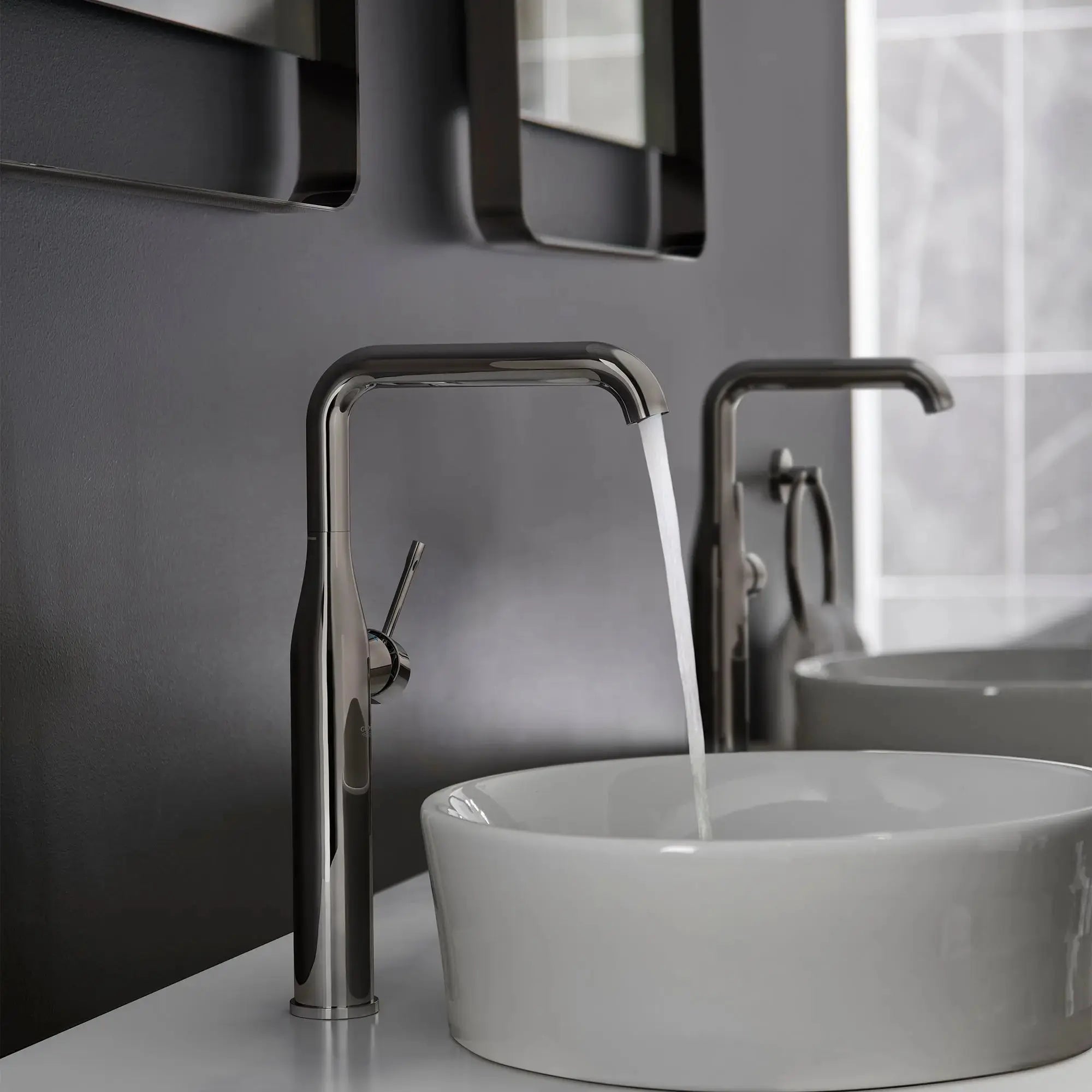 Grohe ESSENCE NEW OHM BASIN U-SP SMOOTH B. US  Hard Graphite 23538A0A - Plumbing Market