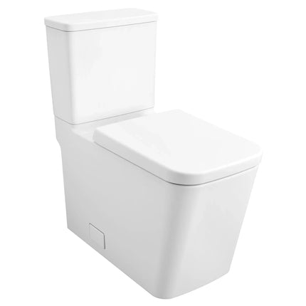 Grohe Eurocube 2-piece 4.8 Lpf (1.28 gpf) Right-Hand Trip Lever Elongated Toilet - Plumbing Market