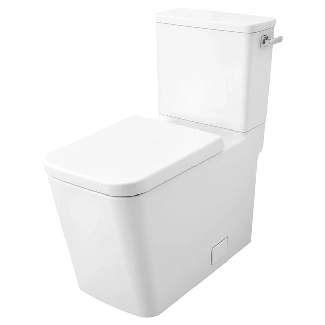 Grohe Eurocube 2-piece 4.8 Lpf (1.28 gpf) Right-Hand Trip Lever Elongated Toilet - Plumbing Market