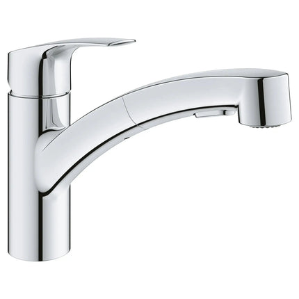 Grohe Eurosmart Single-Handle Dual Spray Pull-Out Kitchen Faucet - Plumbing Market