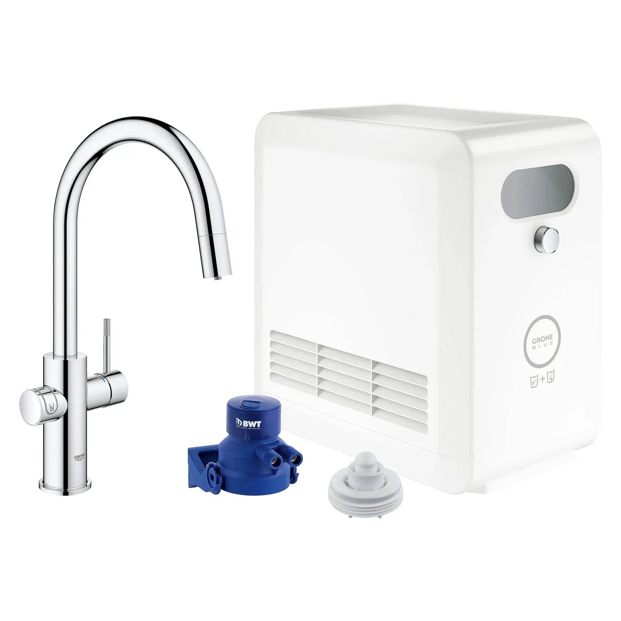 Grohe GROHE BLUE PROFESSIONAL C-SPOUT US  Chrome 31251002 - Plumbing Market
