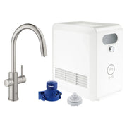 Grohe GROHE BLUE PROFESSIONAL C-SPOUT US  Supersteel 31251DC2 - Plumbing Market