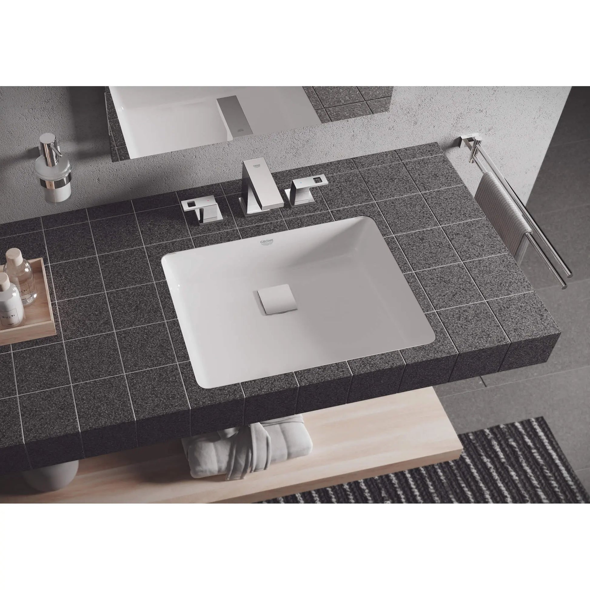 Grohe GROHE ESSENTIALS HOLDER CHROME  Chrome 40508001 - Plumbing Market