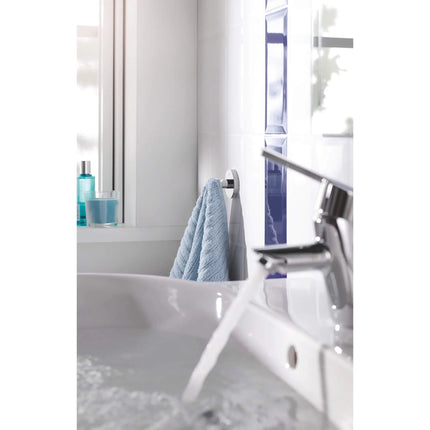 Grohe GROHE ESSENTIALS ROBE HOOK CHROME  Chrome 40364001 - Plumbing Market