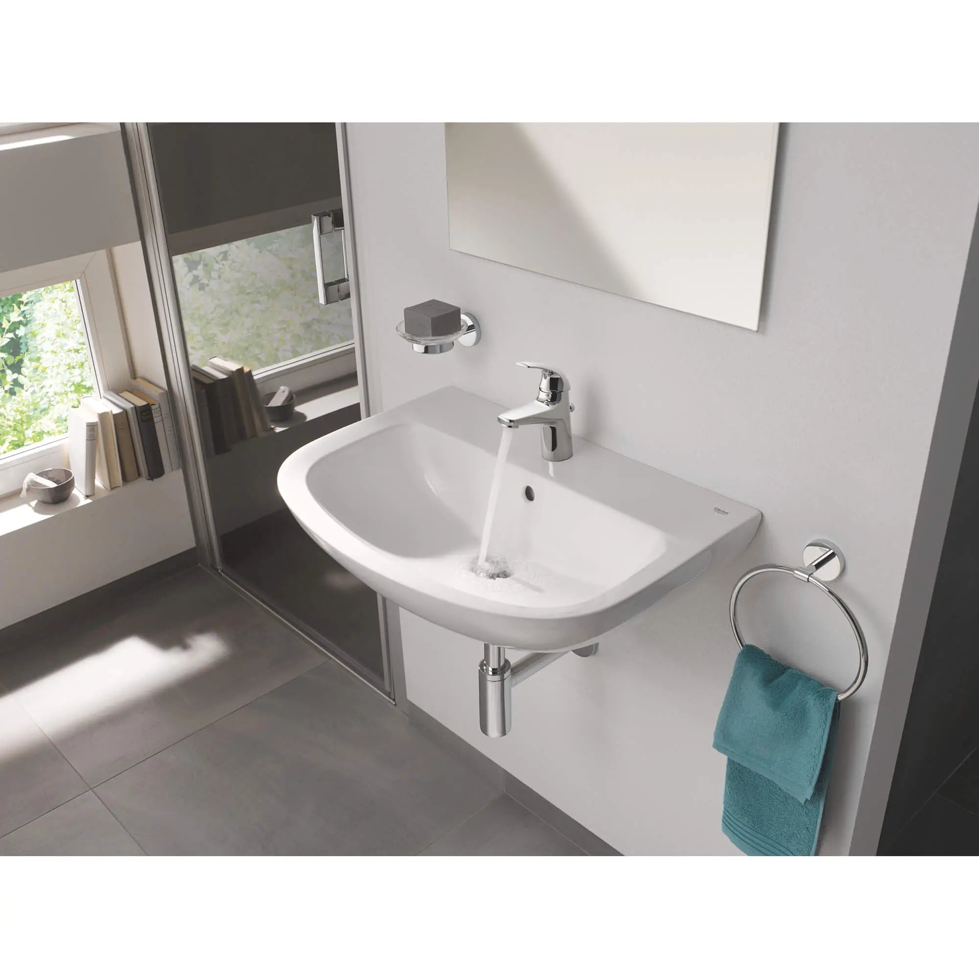 Grohe GROHE ESSENTIALS SOAP DISH  Chrome 40368001 - Plumbing Market
