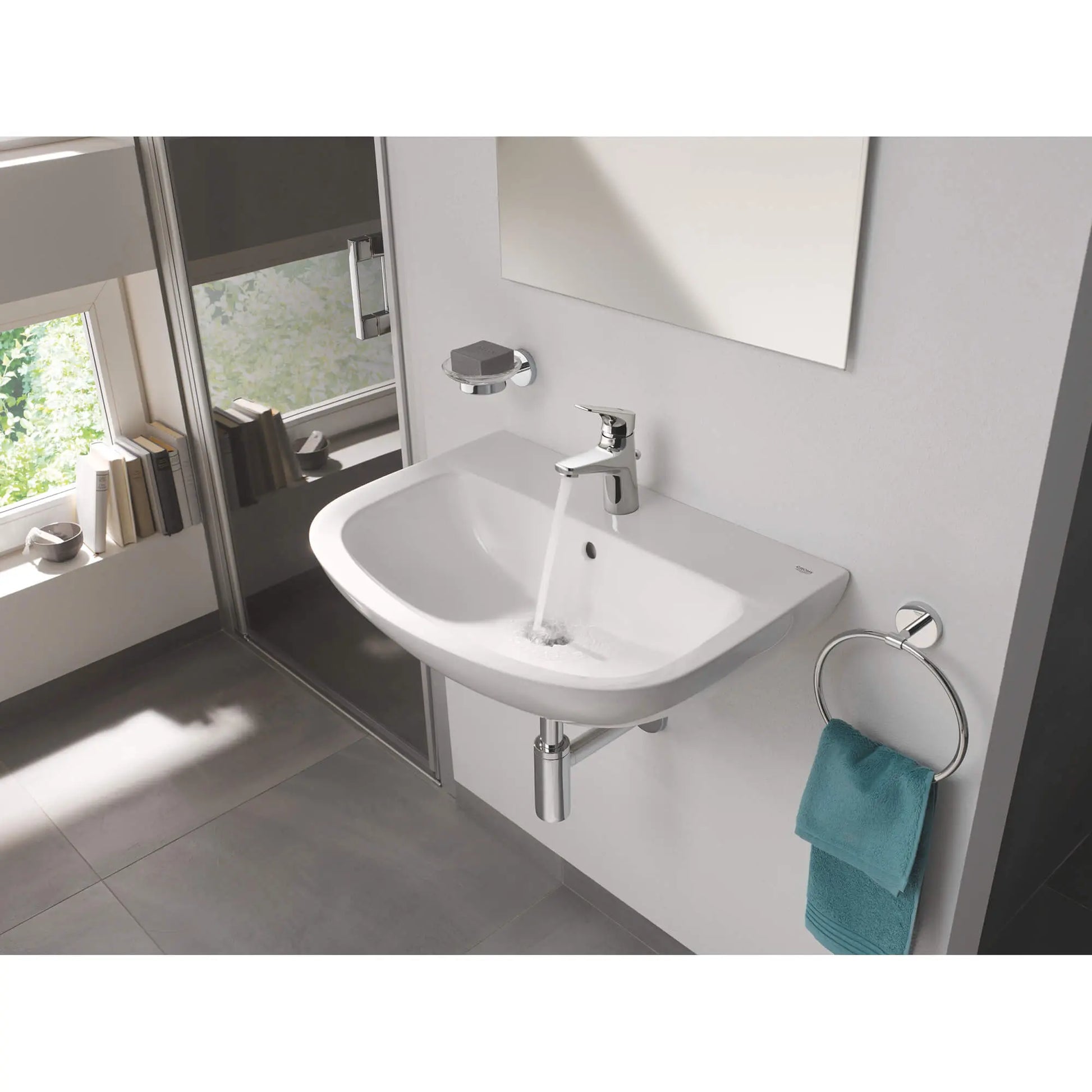 Grohe GROHE ESSENTIALS SOAP DISH  Chrome 40368001 - Plumbing Market
