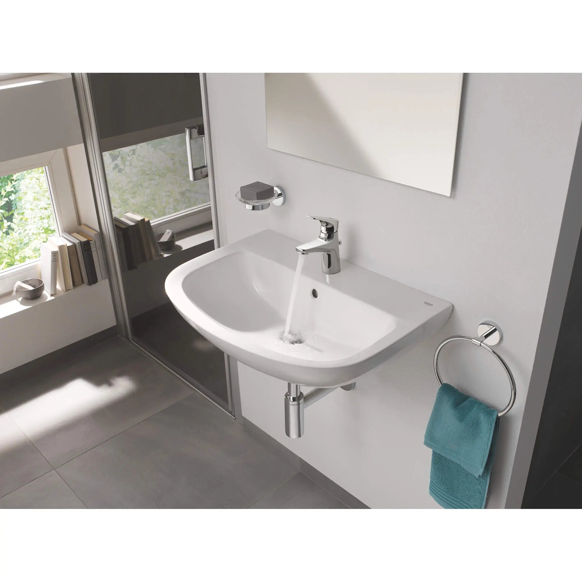 Grohe GROHE ESSENTIALS SOAP DISH  Chrome 40368001 - Plumbing Market