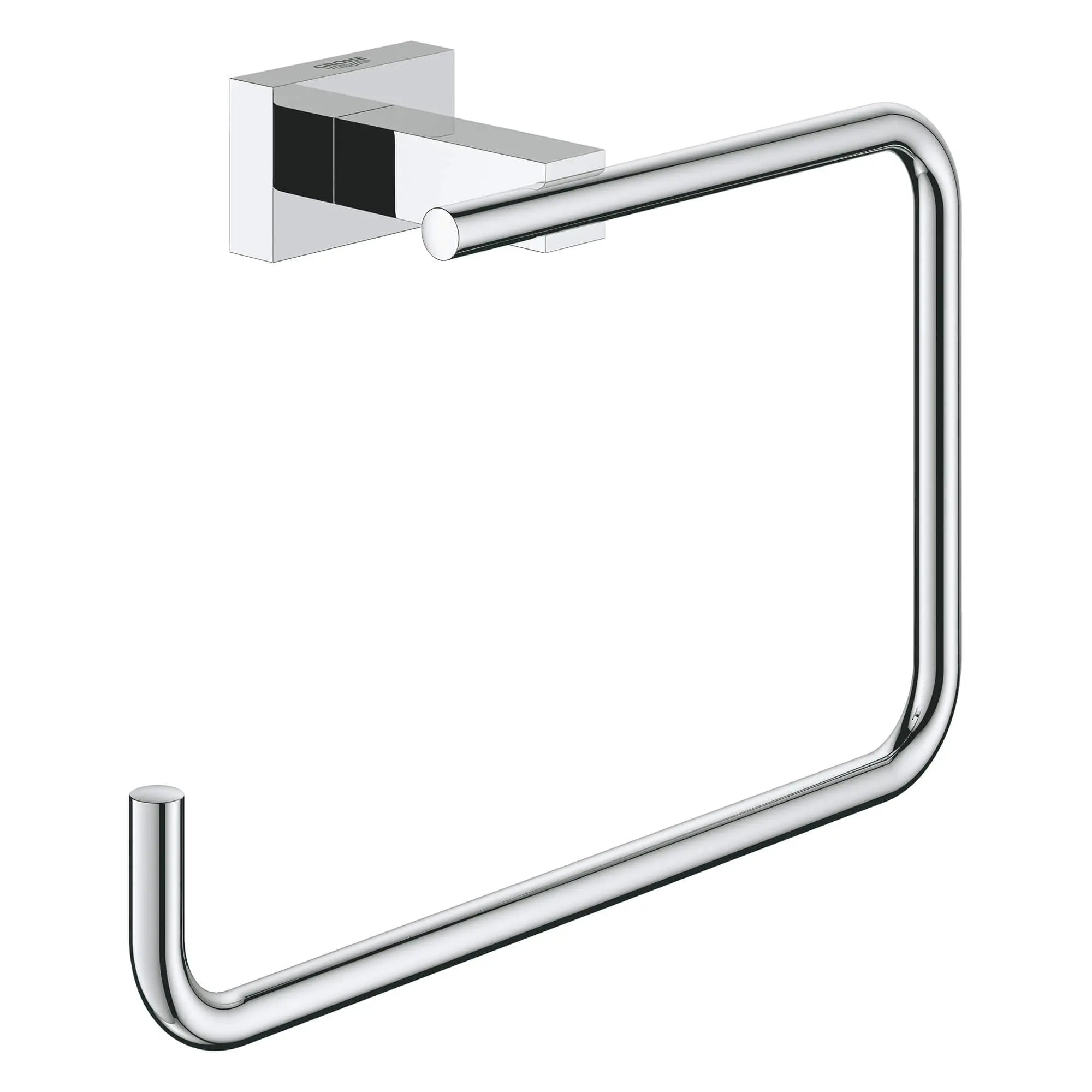 Grohe GROHE ESSENTIALS TOWEL RING CHROME  Chrome 40510001 - Plumbing Market
