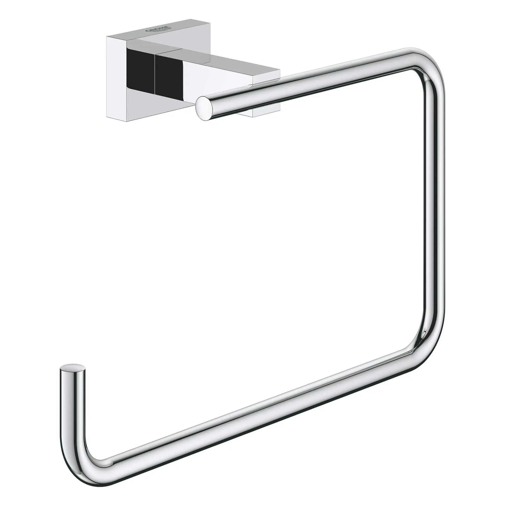 Grohe GROHE ESSENTIALS TOWEL RING CHROME  Chrome 40510001 - Plumbing Market