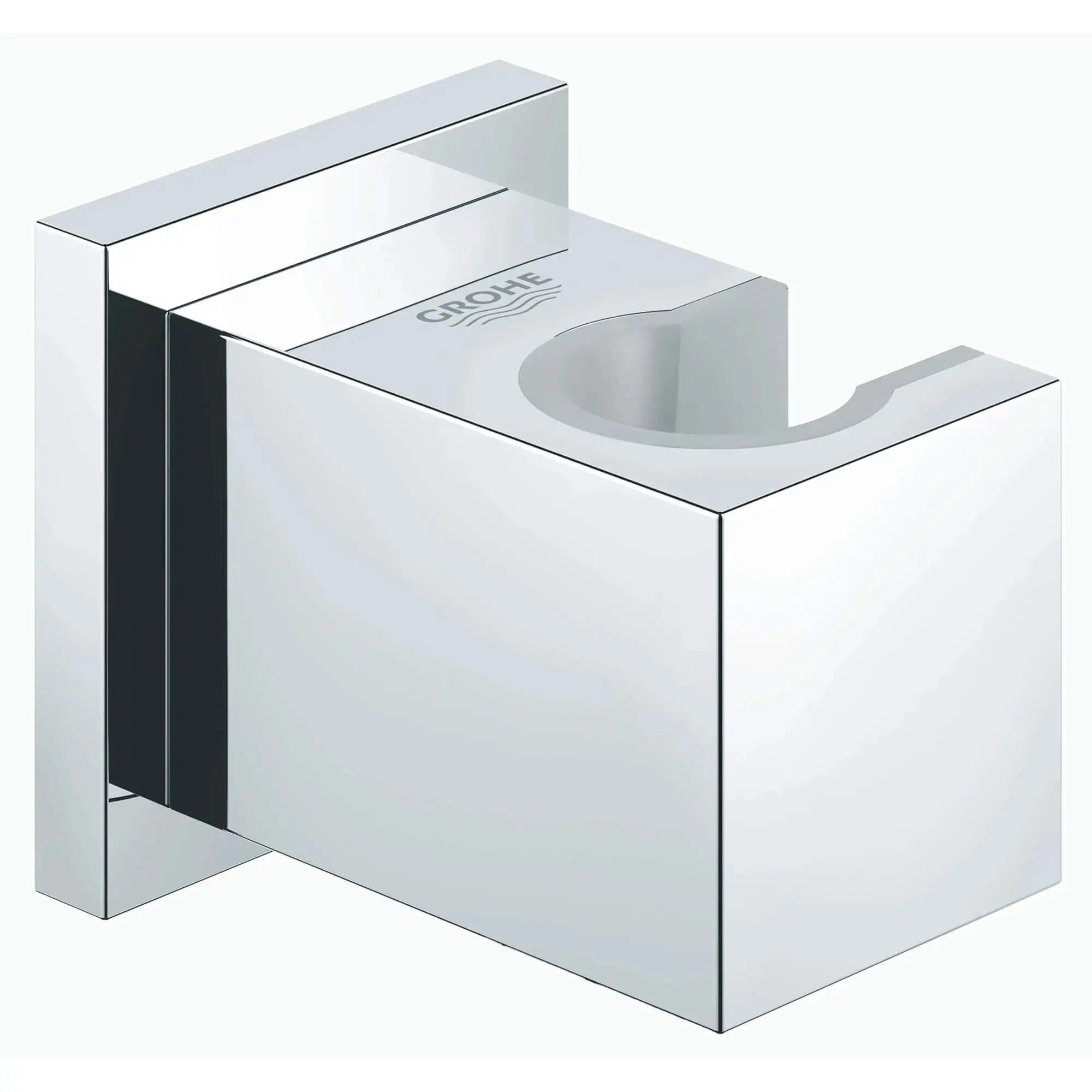 Grohe GROHE EUROCUBE HAND SHOWER HOLDER  Chrome 27693000 - Plumbing Market
