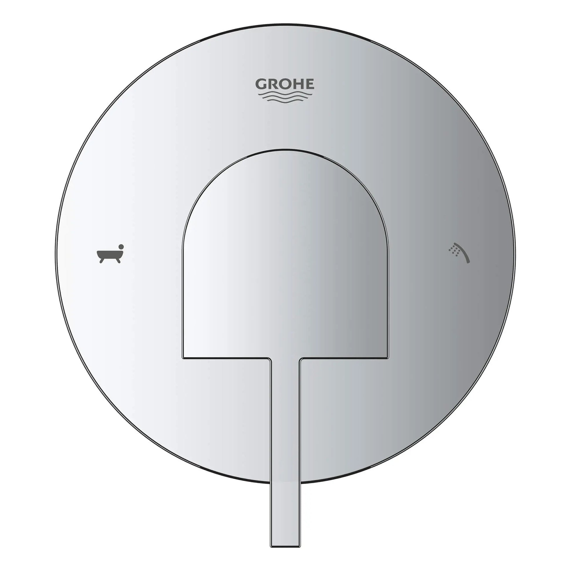 Grohe GROHE PLUS 2-WAY-DIVERTER US  Chrome 29227003 - Plumbing Market