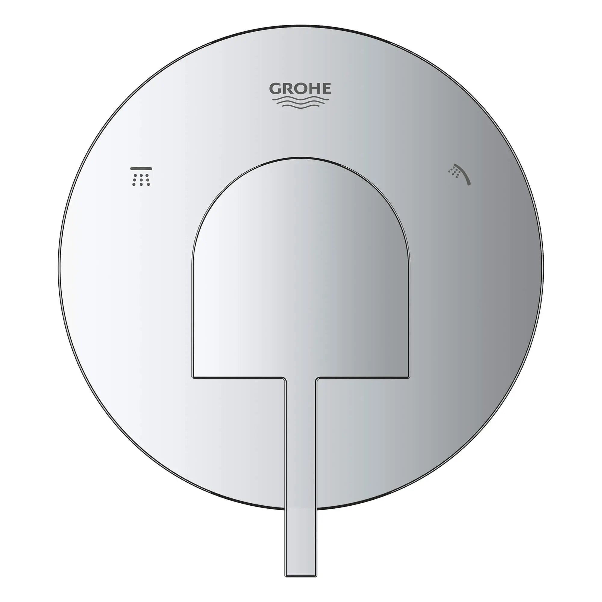 Grohe GROHE PLUS 3-WAY DIVERTER US  Chrome 29222003 - Plumbing Market