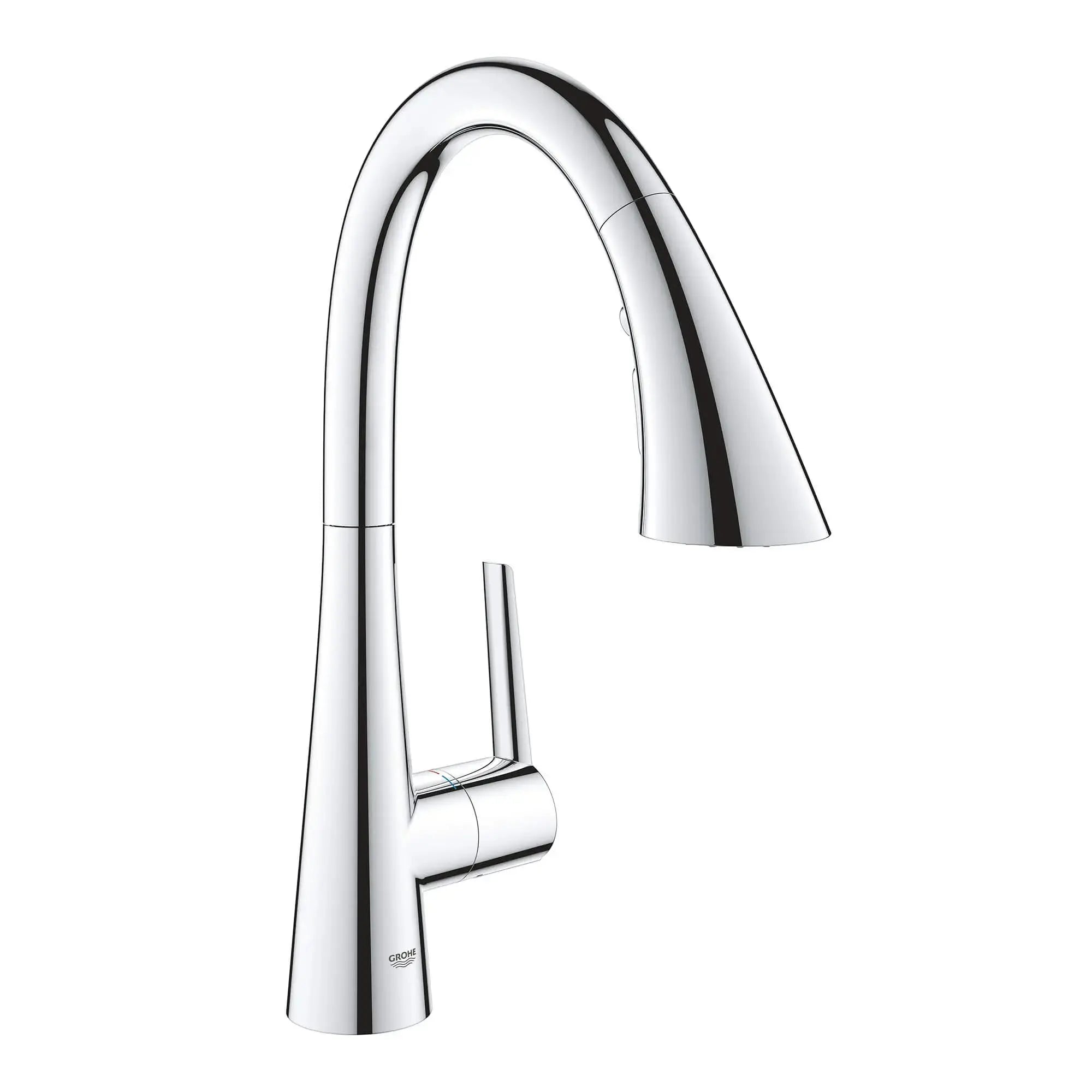Grohe GROHE ZEDRA PULL-DOWN BAR TRIPLE SPRAY  Chrome 30368002 - Plumbing Market