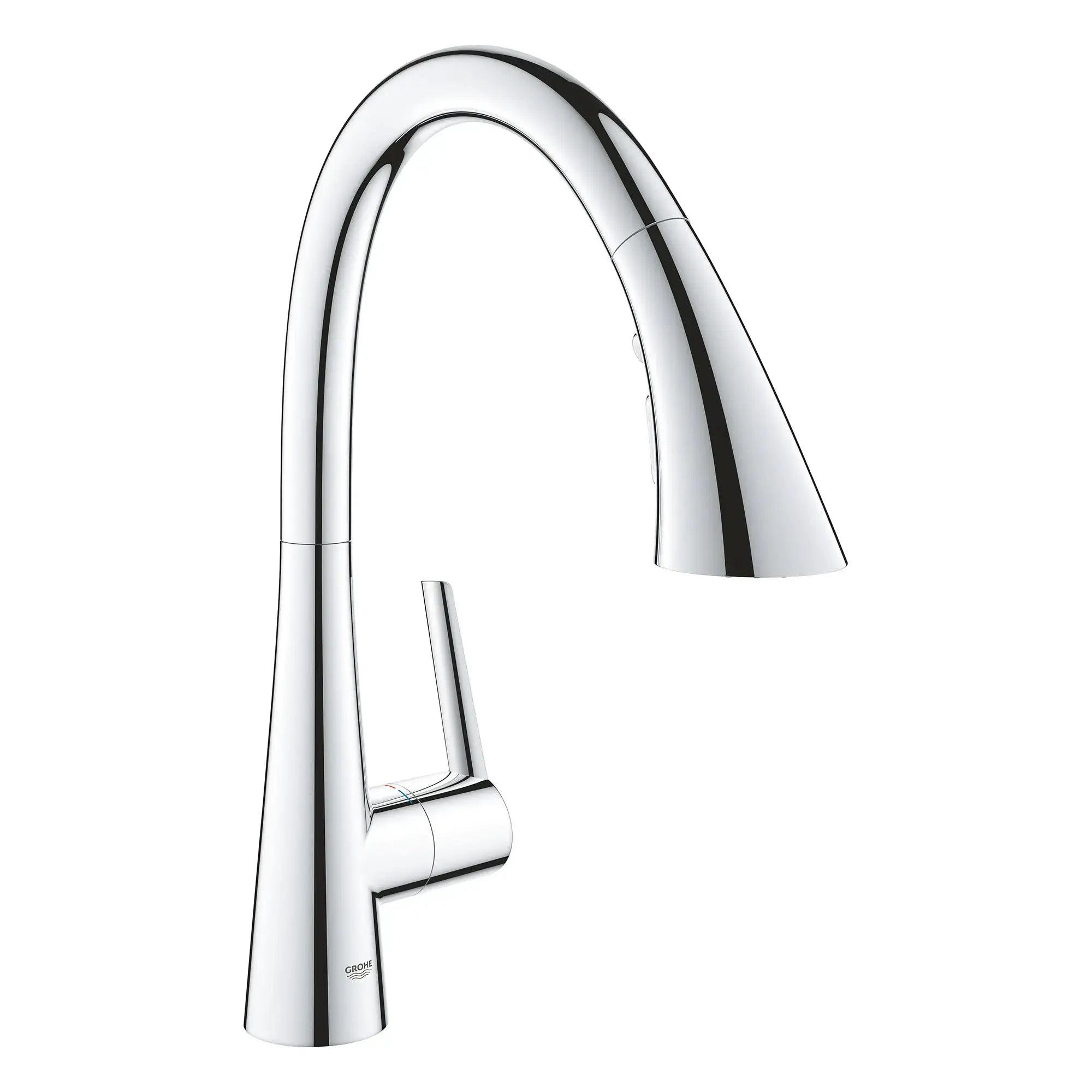 Grohe GROHE ZEDRA PULL-DOWN KITCH TRIPLE SPRAY  Chrome 32298003 - Plumbing Market