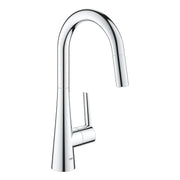 Grohe GROHE ZEDRA PULL-DOWN KITCHEN DUAL SPRAY  Chrome 32226003 - Plumbing Market