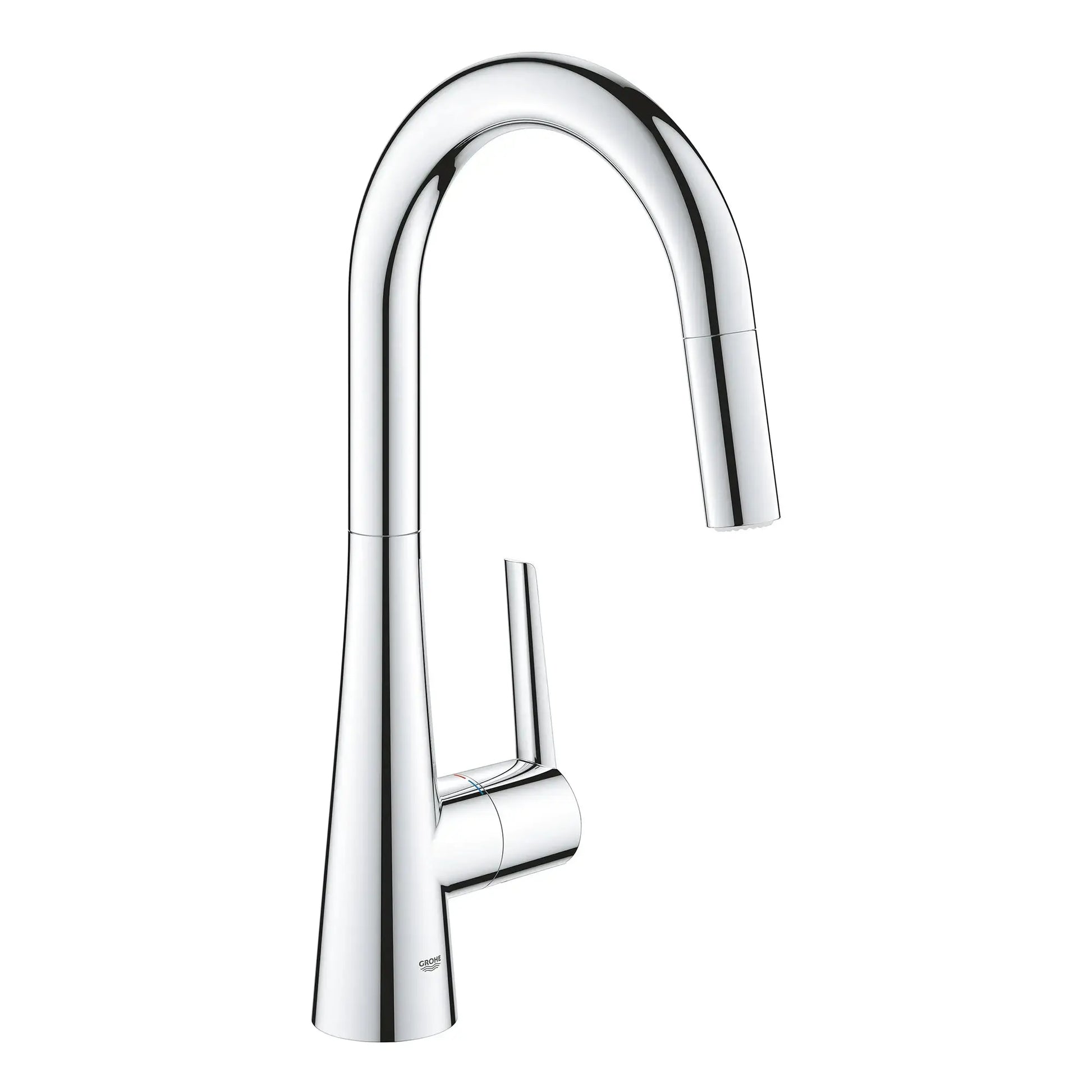 Grohe GROHE ZEDRA PULL-DOWN KITCHEN DUAL SPRAY  Chrome 32226003 - Plumbing Market