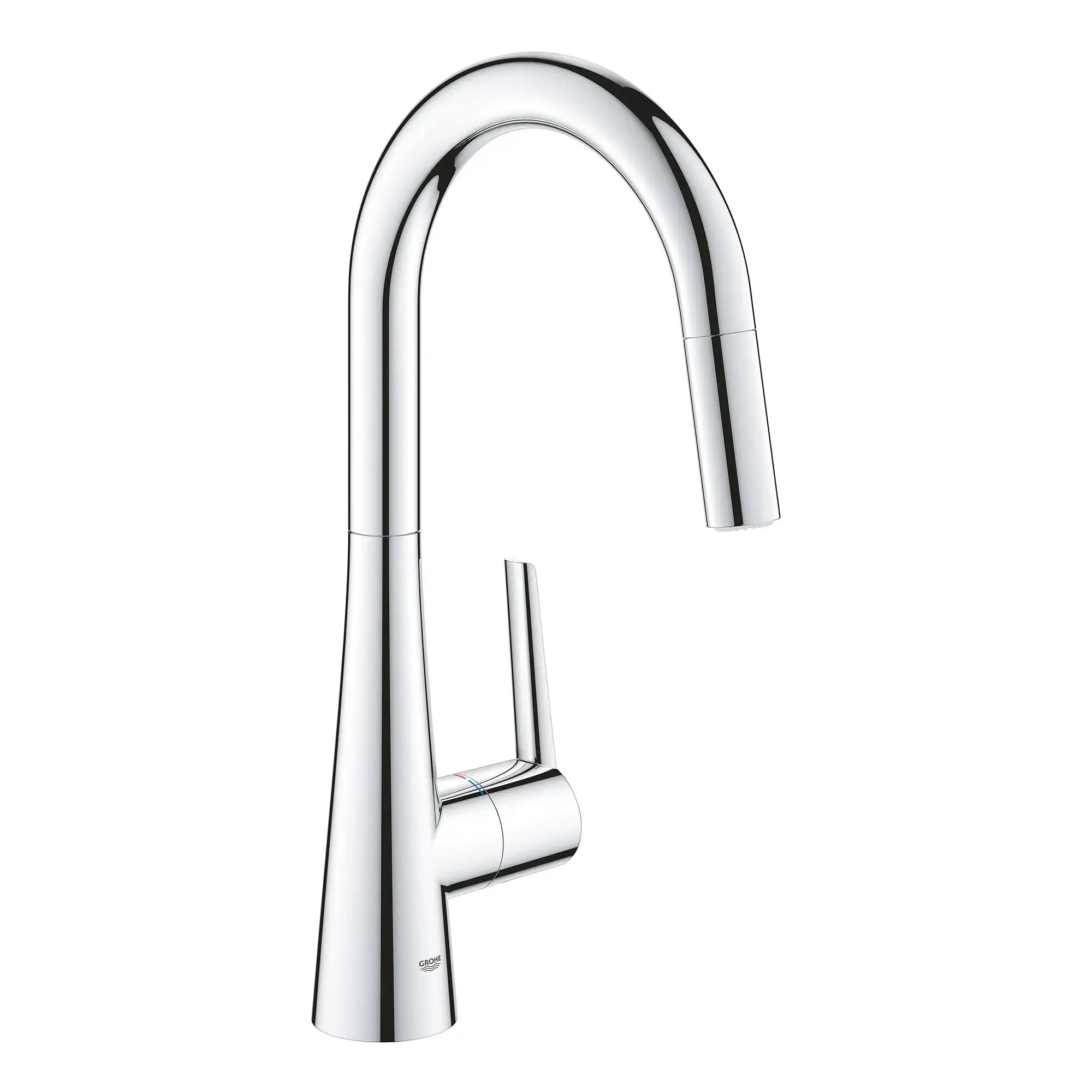 Grohe GROHE ZEDRA PULL-DOWN KITCHEN DUAL SPRAY  Chrome 32226003 - Plumbing Market