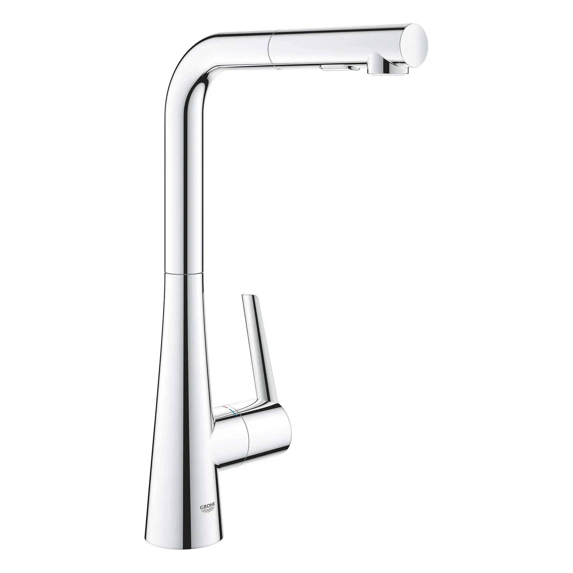 Grohe GROHE ZEDRA PULL-OUT KITCHEN DUAL SPRAY  Chrome 33893002 - Plumbing Market