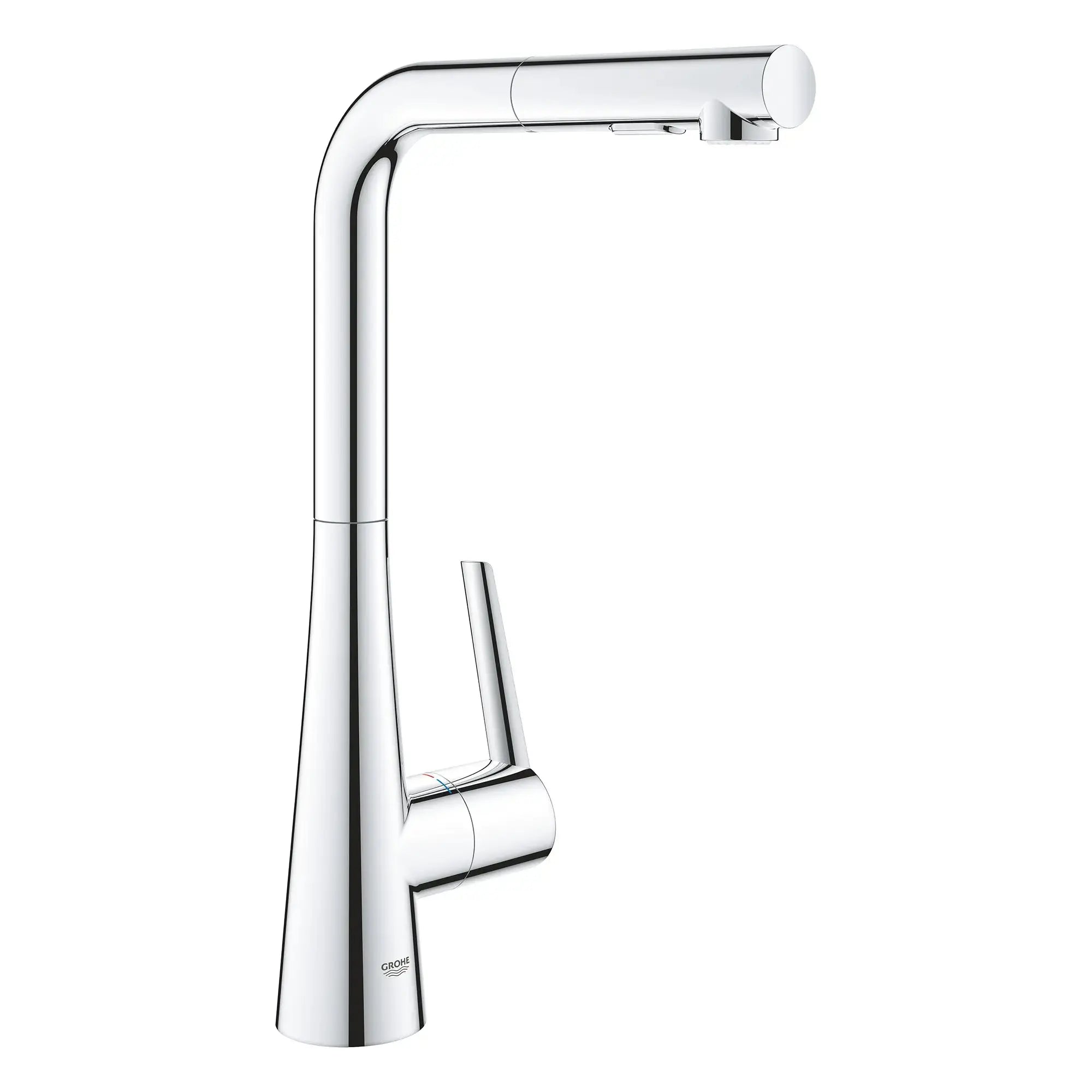 Grohe GROHE ZEDRA PULL-OUT KITCHEN DUAL SPRAY  Chrome 33893002 - Plumbing Market