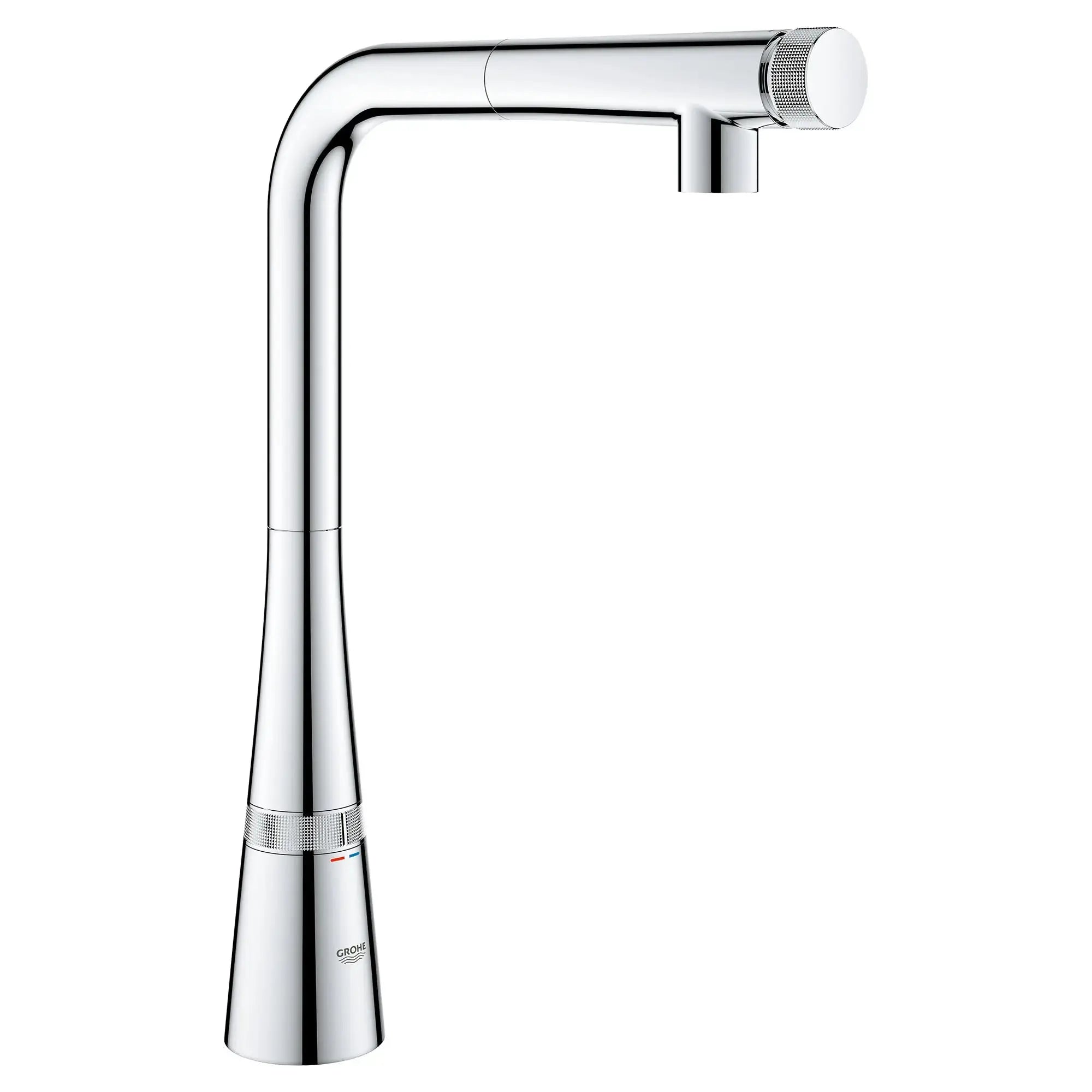 Grohe GROHE ZEDRA SMCTR PULL-OUT SINGLE SPRAY  Chrome 31559002 - Plumbing Market