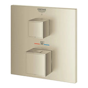 Grohe GROHTHERM CUBE SINGLE FUNC THM TRIM  Brushed Nickel 24157EN0 - Plumbing Market