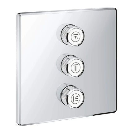 Grohe GROHTHERM TRIPLE VOLUME CONTROL TRIM  Chrome 29127000 - Plumbing Market