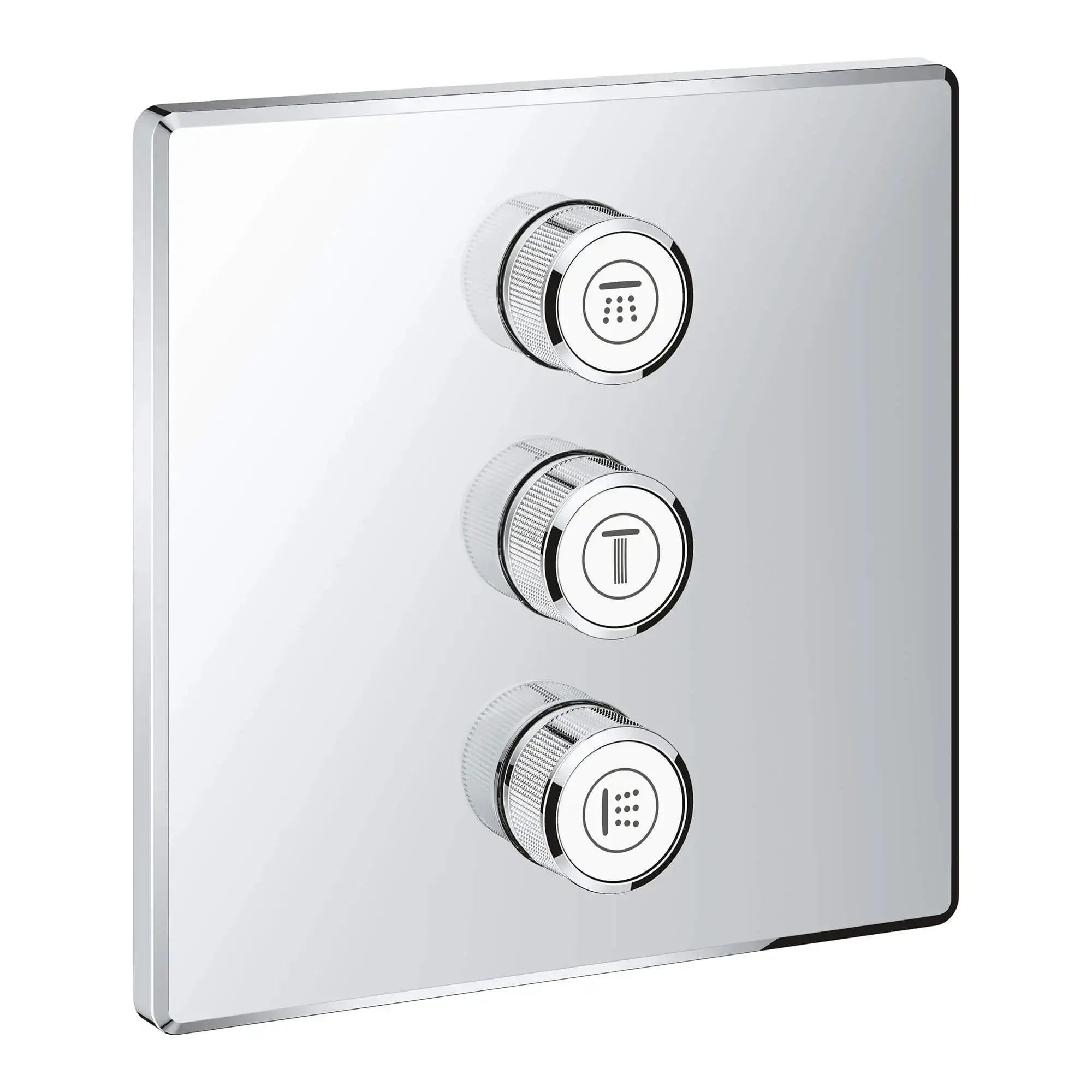 Grohe GROHTHERM TRIPLE VOLUME CONTROL TRIM  Chrome 29127000 - Plumbing Market