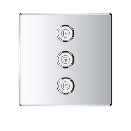 Grohe GROHTHERM TRIPLE VOLUME CONTROL TRIM  Chrome 29127000 - Plumbing Market