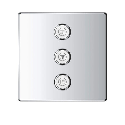 Grohe GROHTHERM TRIPLE VOLUME CONTROL TRIM  Chrome 29127000 - Plumbing Market