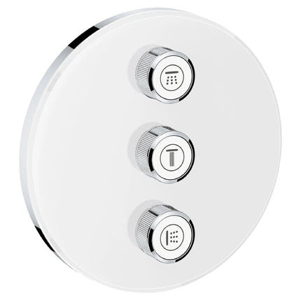 Grohe GRT SMARTCONTROL CONC. VALVE ROUND 3SC  Moon White 29152LS0 - Plumbing Market