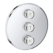 Grohe GRT SMARTCONTROL CONC.VALVE TRIM RD 3SC  Chrome 29122000 - Plumbing Market