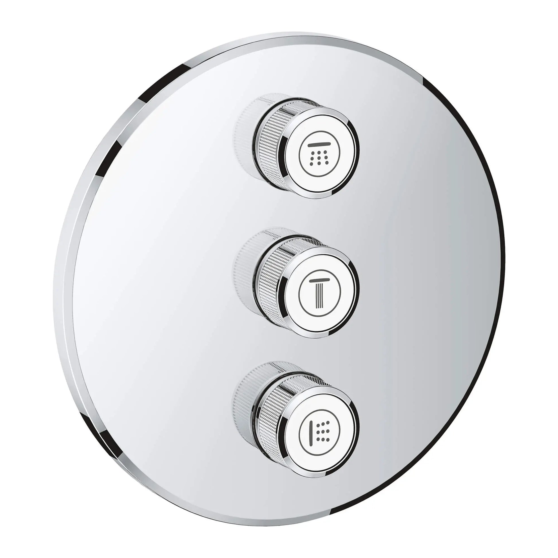 Grohe GRT SMARTCONTROL CONC.VALVE TRIM RD 3SC  Chrome 29122000 - Plumbing Market