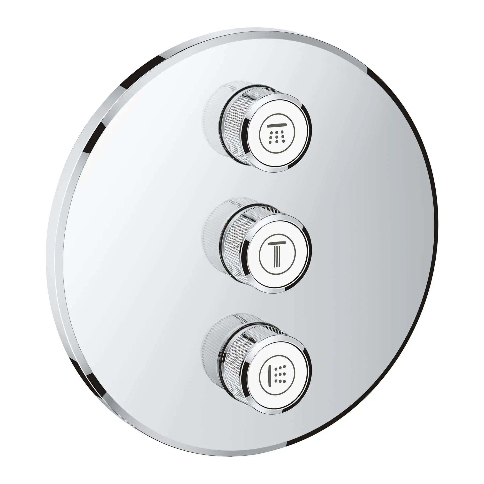 Grohe GRT SMARTCONTROL CONC.VALVE TRIM RD 3SC  Chrome 29122000 - Plumbing Market