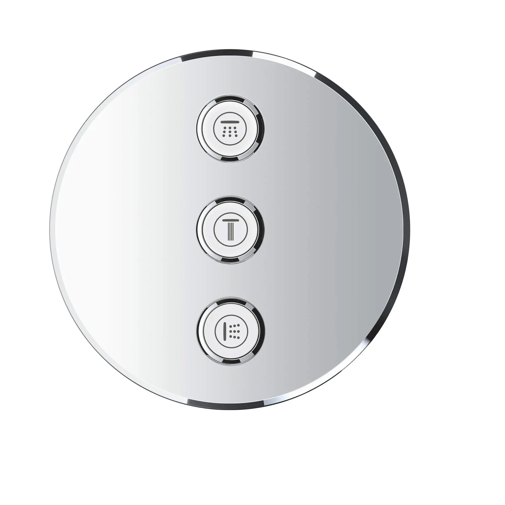 Grohe GRT SMARTCONTROL CONC.VALVE TRIM RD 3SC  Chrome 29122000 - Plumbing Market