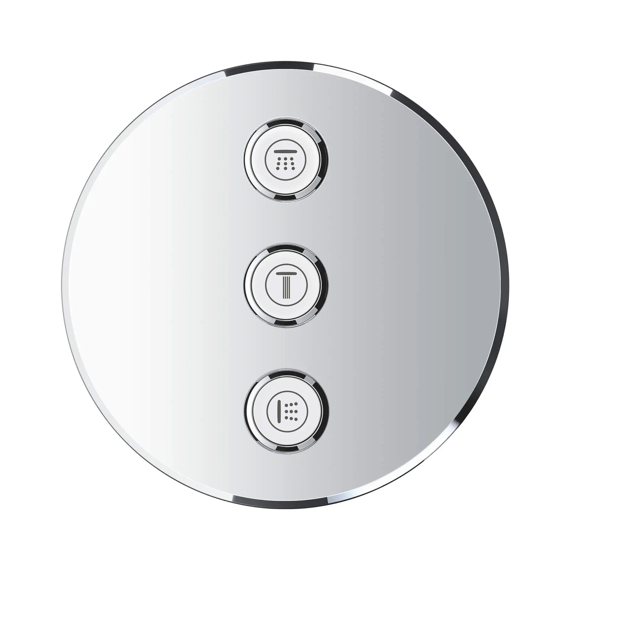 Grohe GRT SMARTCONTROL CONC.VALVE TRIM RD 3SC  Chrome 29122000 - Plumbing Market