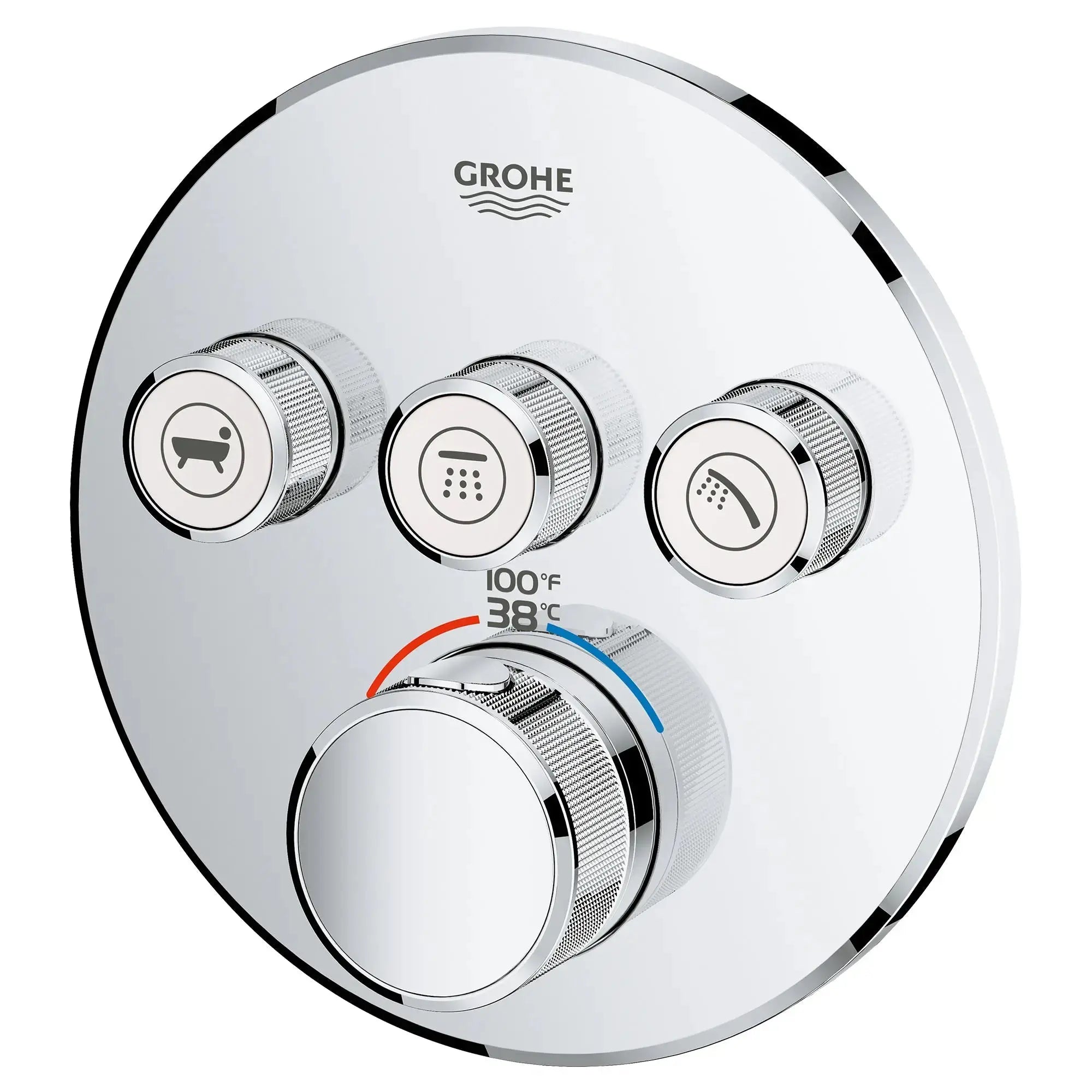 Grohe GRT SMARTCONTROL TERM.P.EXT RONDA 3SC US  Chrome 29138000 - Plumbing Market