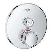 Grohe GRT SMARTCONTROL THM TRIM ROUND 1SC US  Chrome 29136000 - Plumbing Market