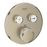 Grohe GRT SMARTCONTROL THM TRIM ROUND 2SC US  Brushed Nickel 29137EN0 - Plumbing Market
