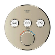 Grohe GRT SMARTCONTROL THM TRIM ROUND 3SC US  Brushed Nickel 29138EN0 - Plumbing Market