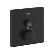 Grohe GRT SMARTCONTROL THM TRIM SHW. SQU Matte Black 291402430 - Plumbing Market