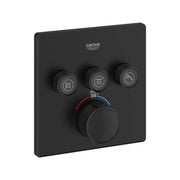 Grohe GRT SMARTCONTROL THM TRIM SQU Matte Black 291422430 - Plumbing Market