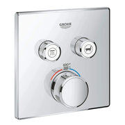 Grohe GRT SMARTCONTROL THM TRIM SQUARE 2SC US  Chrome 29141000 - Plumbing Market