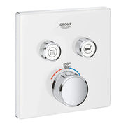 Grohe GRT SMARTCONTROL THM TRIM SQUARE 2SC US  Moon White 29164LS0 - Plumbing Market