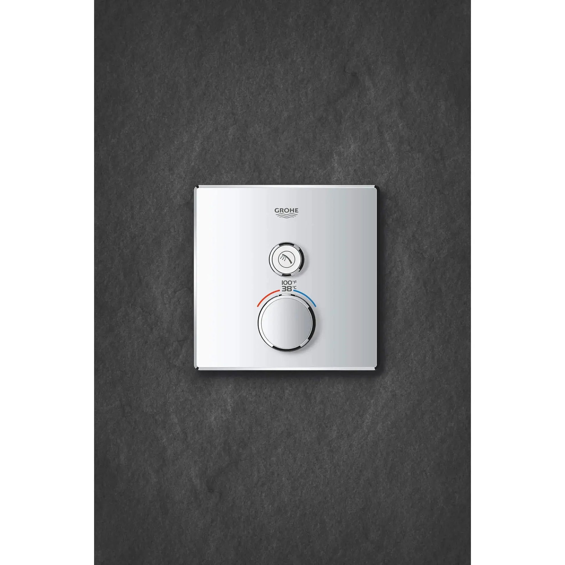 Grohe GRT SMARTCTRL SINGLE FUNCTION THERM TRIM  Brushed Nickel 29140EN0 - Plumbing Market